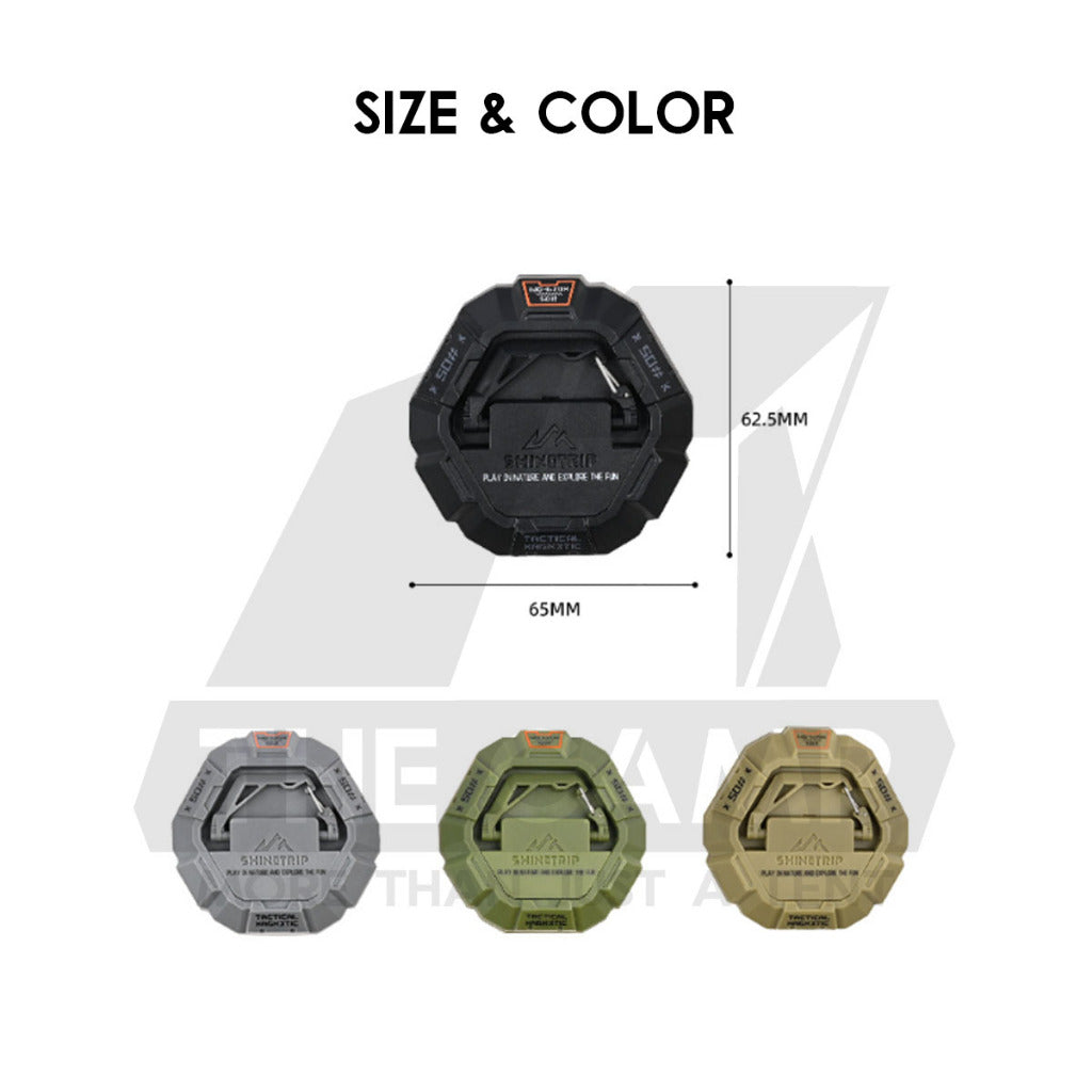 Shinetrip Magnetic Hook Tactical Design Strong Flysheet Tarp Tent Magnet Clip Hanger Light Lamp Pole Tripod Hamburger