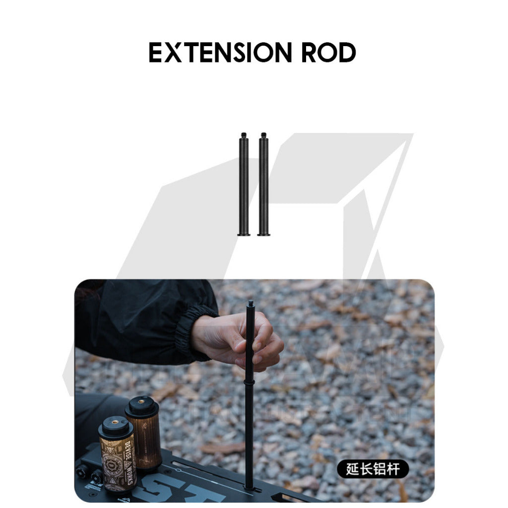 Shinetrip Star Bridge Light Rack Tactical Table Rack for 19 Light 38 Explore Goal Zero Lampu Outdoor Camping Tripod