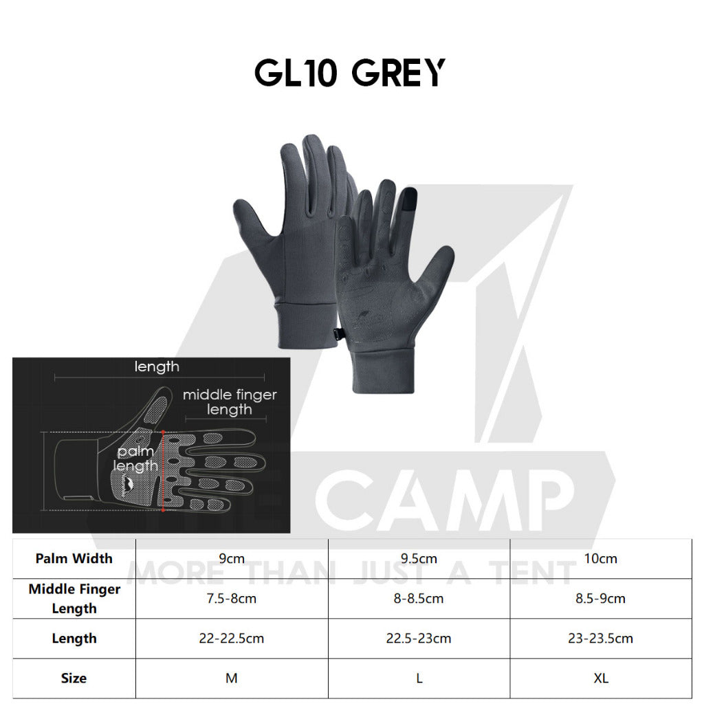 Naturehike Glove Non Slip Touch Screen Outdoor Sport Cycling Climbing Hiking Trekking NH21FS035 NH20FS032 NH19S005-T