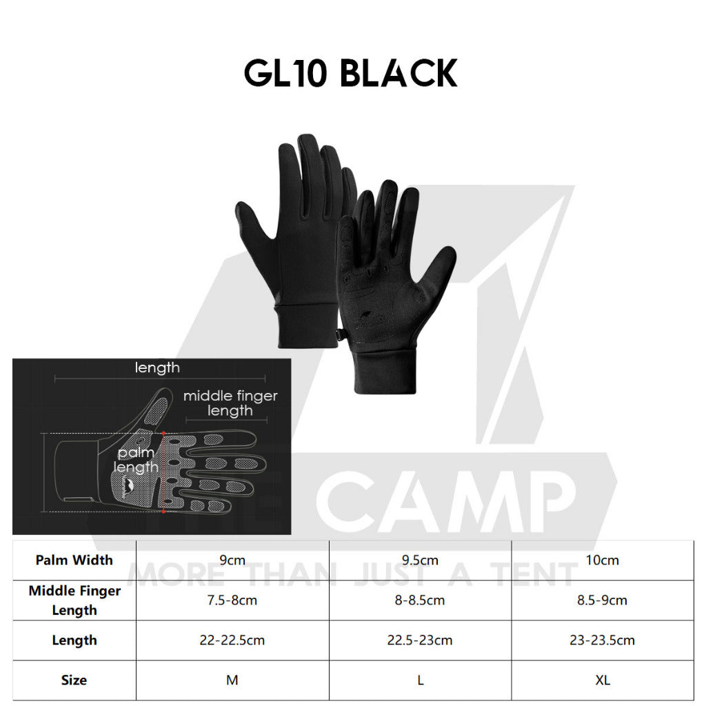 Naturehike Glove Non Slip Touch Screen Outdoor Sport Cycling Climbing Hiking Trekking NH21FS035 NH20FS032 NH19S005-T