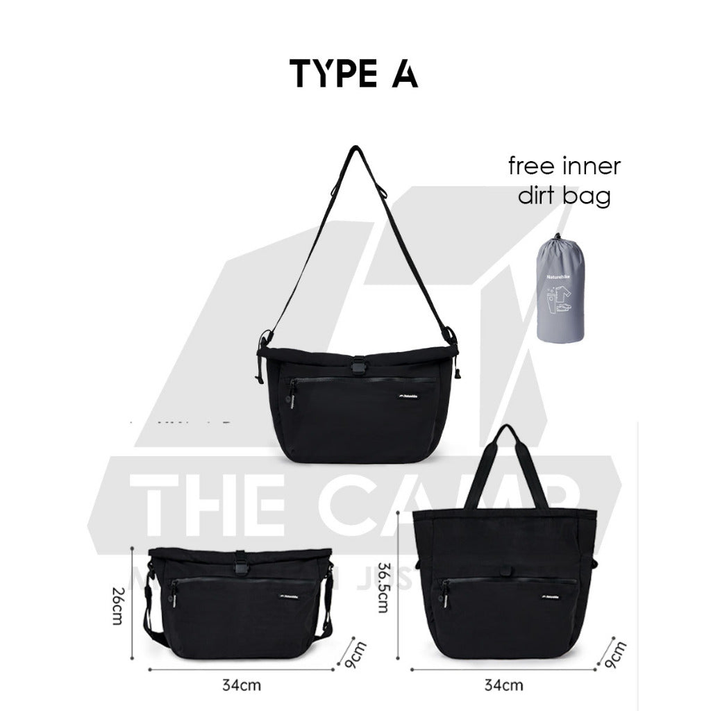 Naturehike Sling Bag Backpack Tote Shoulder Casual Camping Travel Messenger Satchel Wallet Beg CNK2450XB022 CNK2450XB025