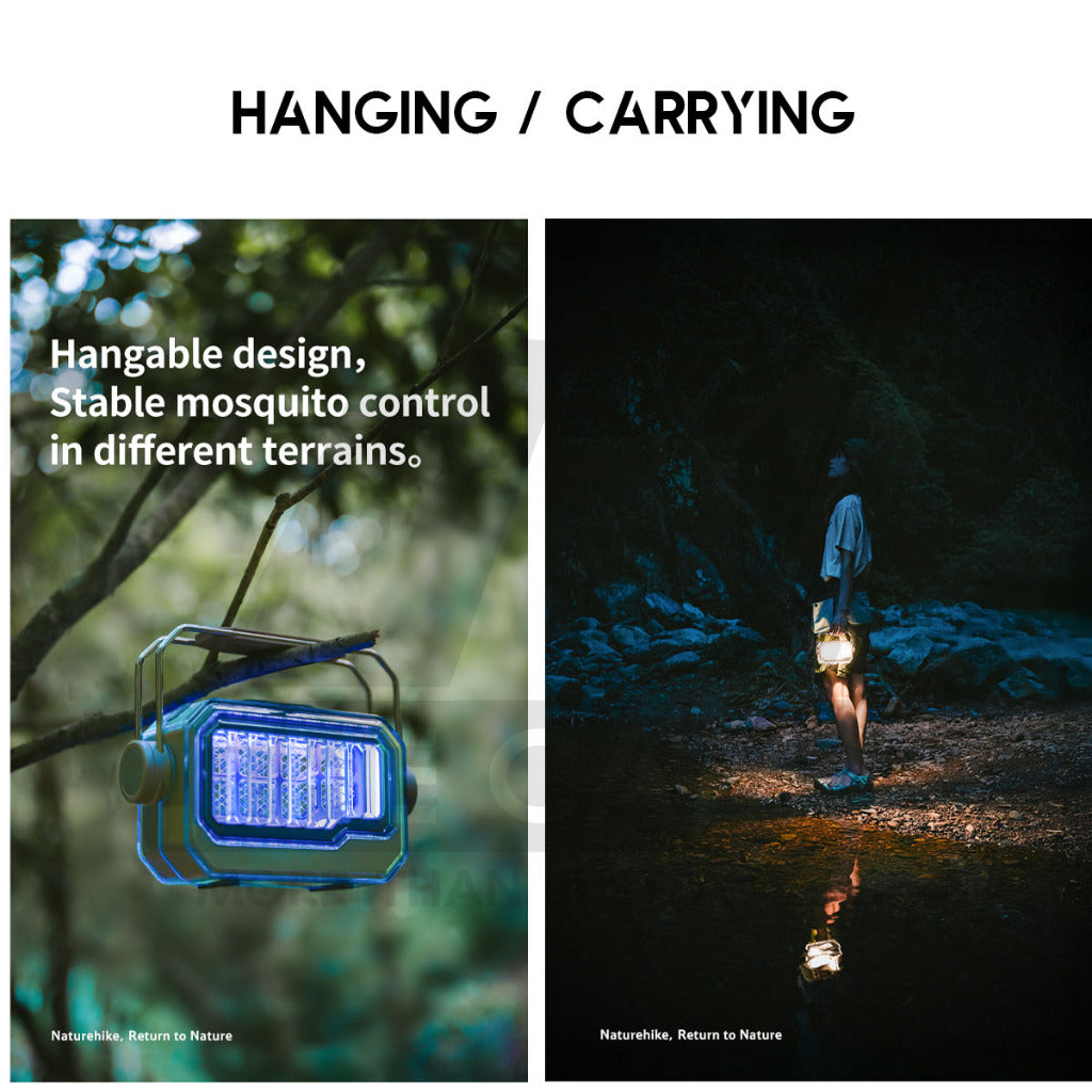 Naturehike Mosquito Killing Lamp UV Outdoor Camping Tent Light Lantern Portable Electric Shock CNK2550ZM013