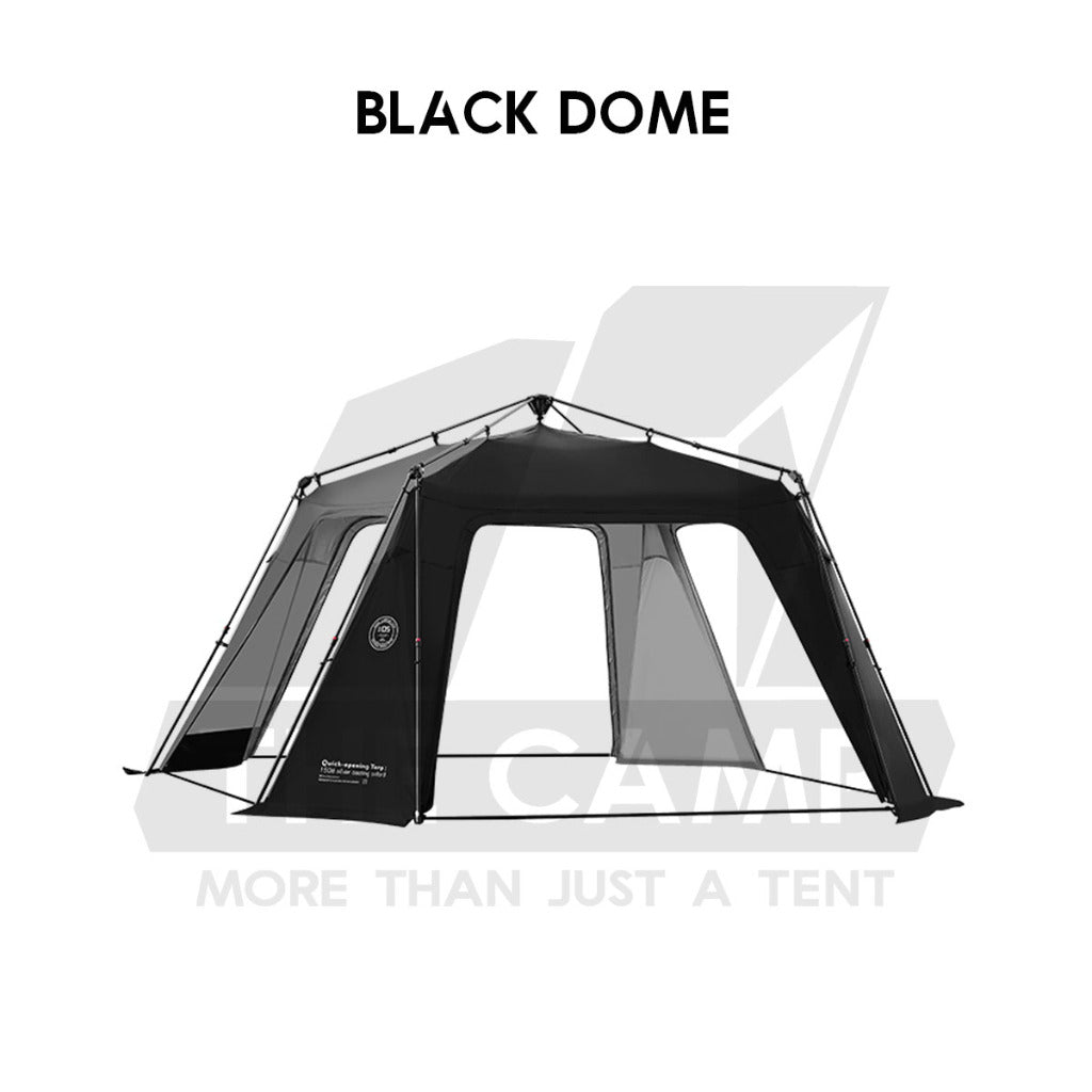 Shinetrip Auto Dome Shelter Tarp PU2000 Silver Coated Black Green Khaki Optional Door Cloth Mesh Net 3D Groundsheet Tent