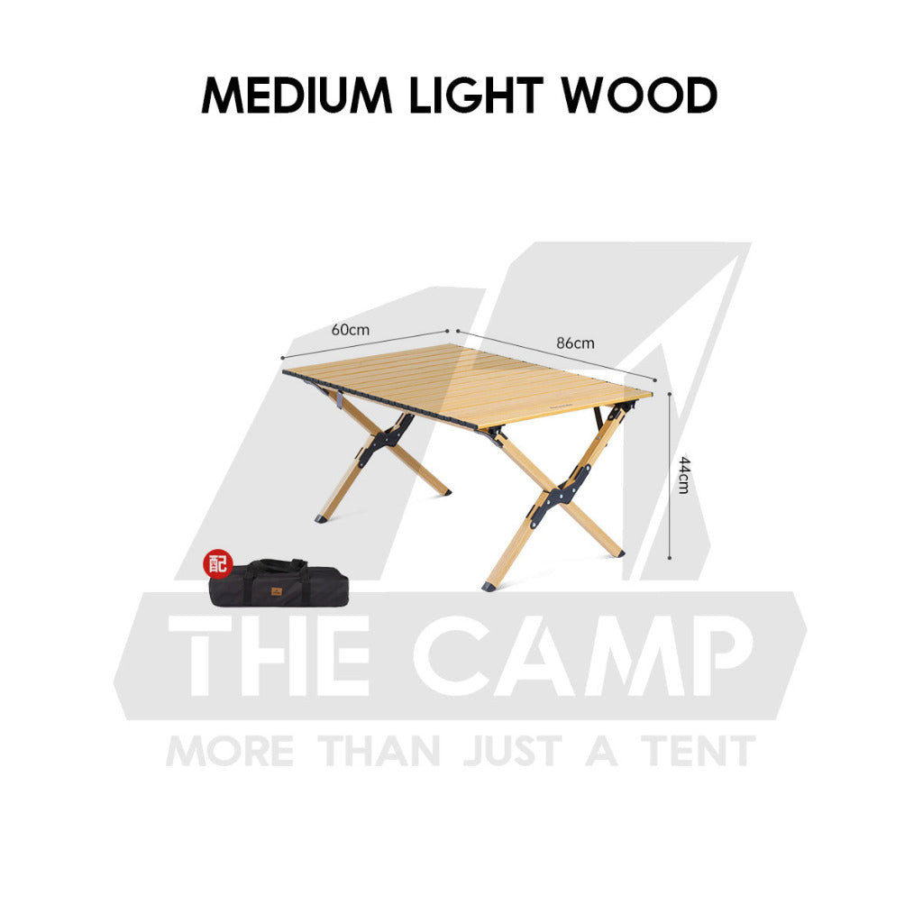 Naturehike Aluminium Egg Roll Table Outdoor Camping BBQ Party Black 120cm 150cm Table Portable Foldable CNK2300JU010