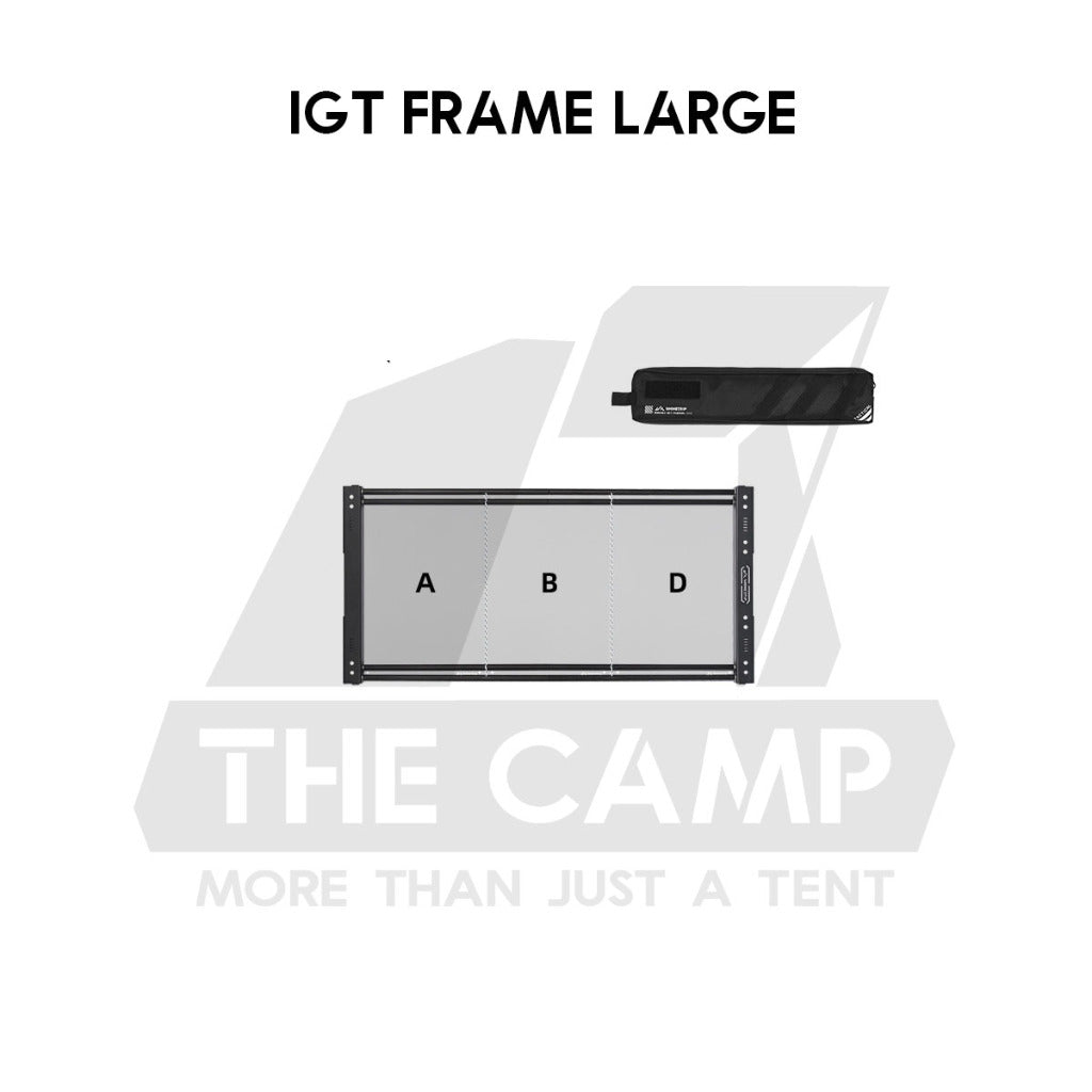 Shinetrip Skateboard Rack Table ST05 Tactical IGT Series Folding Table Shelf Storage Aluminum Alloy Meja Rak Khemah