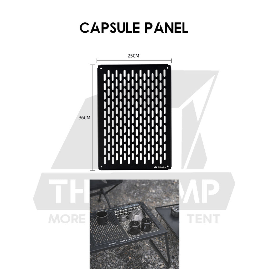 Shinetrip Skateboard Rack Table ST05 Tactical IGT Series Folding Table Shelf Storage Aluminum Alloy Meja Rak Khemah
