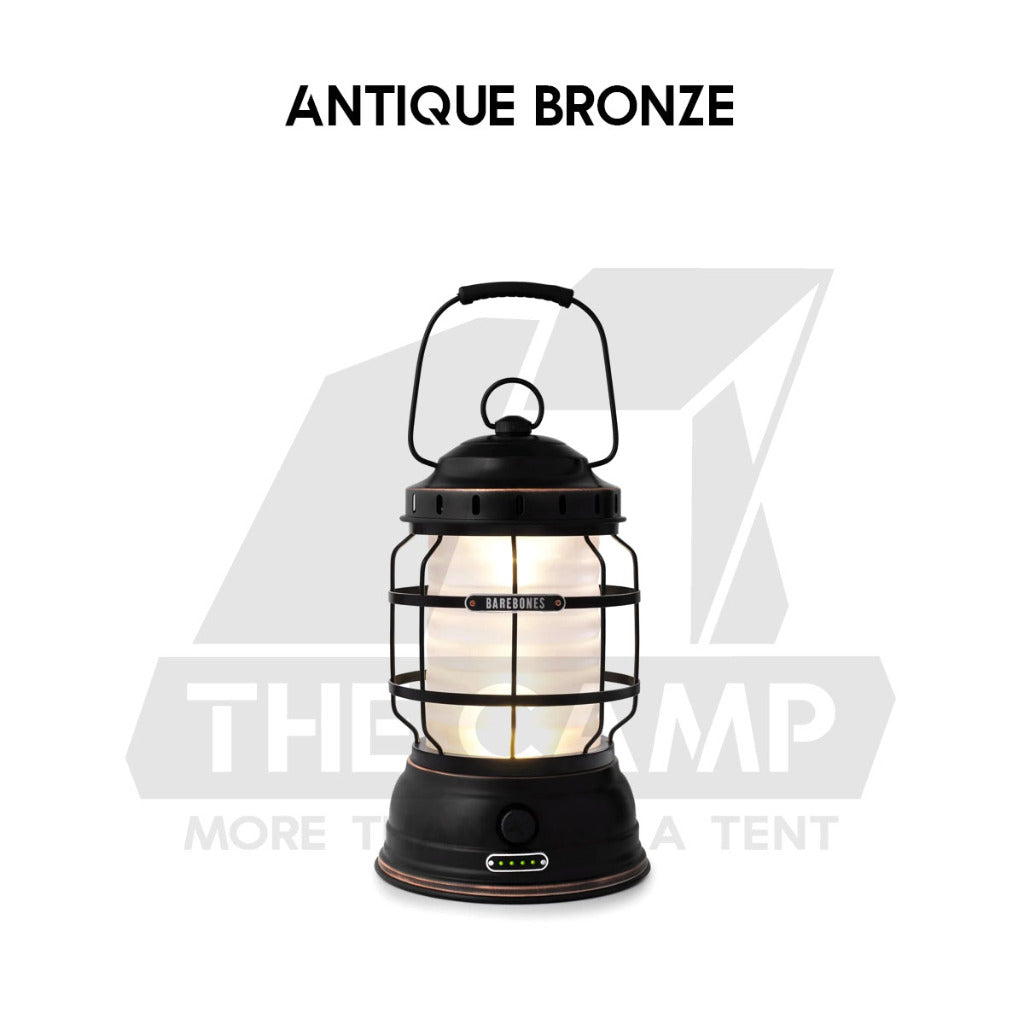 Barebones Forest Lantern Outdoor Camping Lamp Light USB Rechargeable Lighting LED Lantern