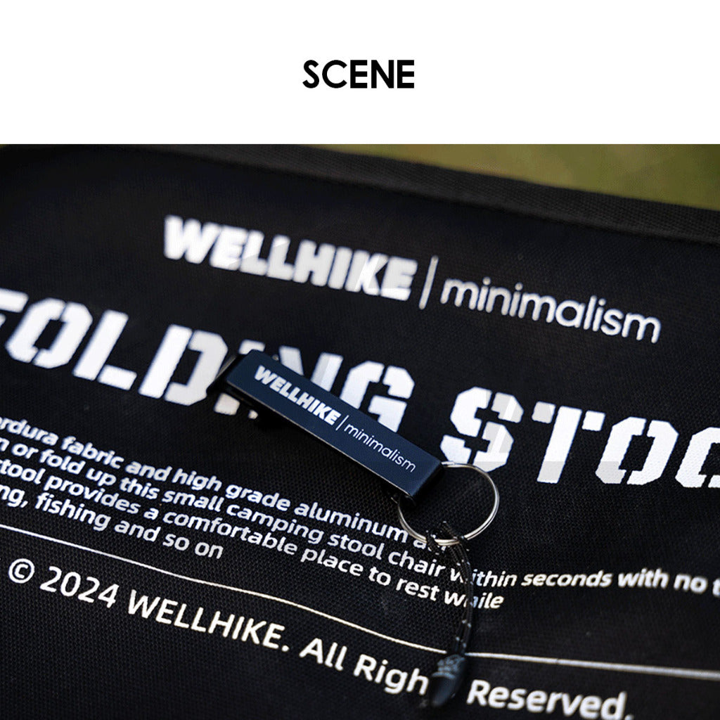 Wellhike SWS Bottle Opener EDC Aluminium Keychain Outdoor Camping Tactical Style Black