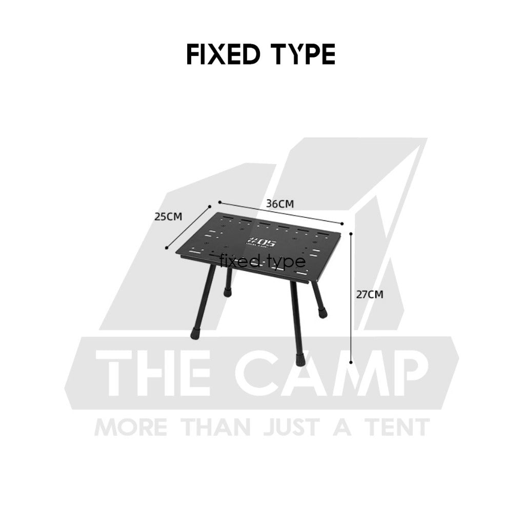 Shinetrip Stool / Table IGT Standard 1 Module Surface Panel Adjustable / Fixed Combination Table Outdoor Camping