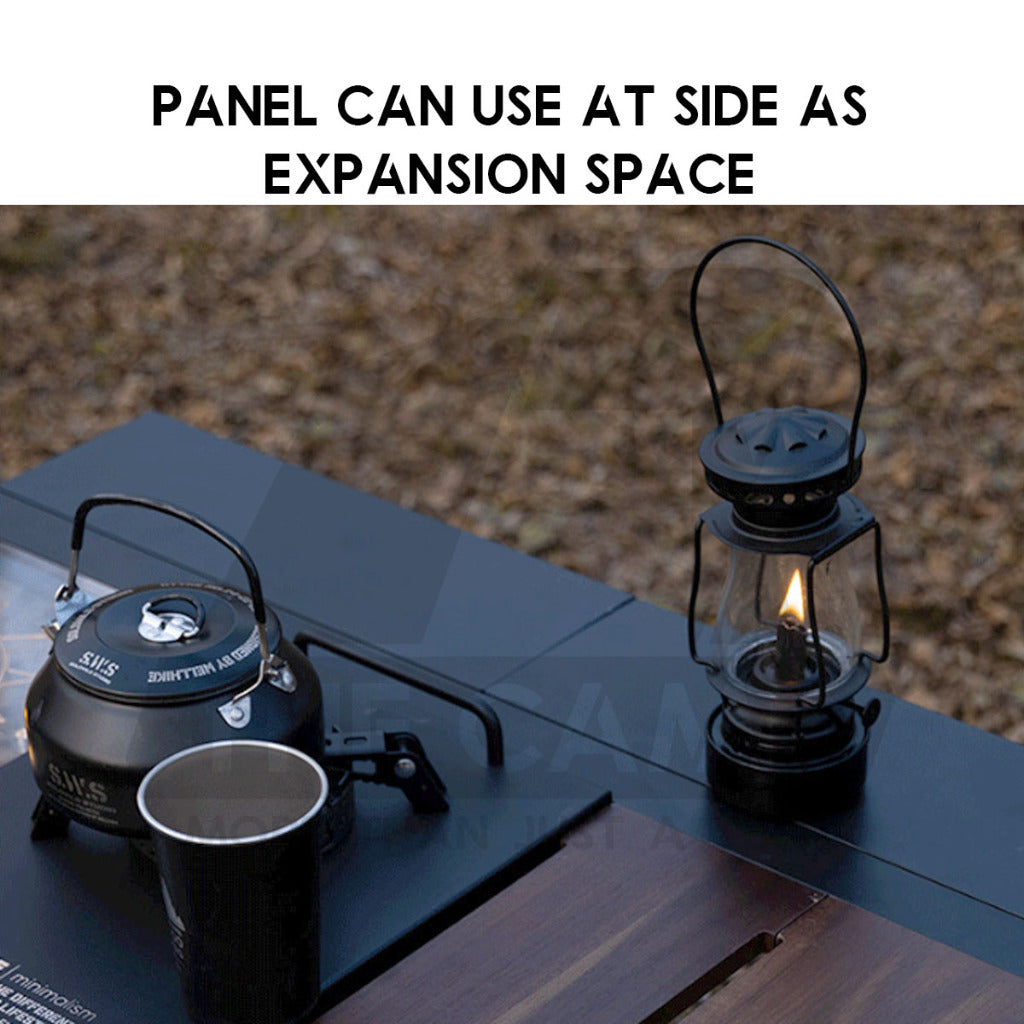 Wellhike SWS IGT Master Table Adjustable Height Expandable Spider Stove Acrylic Wood Plate Lamp Pole Water Dispenser