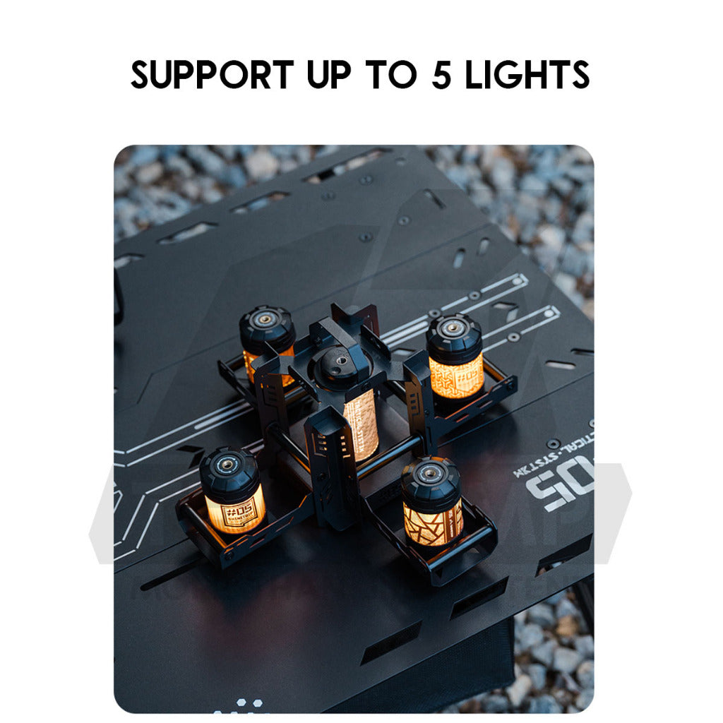 Shinetrip 19 Tornado Light Accessories Hanging Palace Lantern Lamp Holder Spinning Lamp Pole