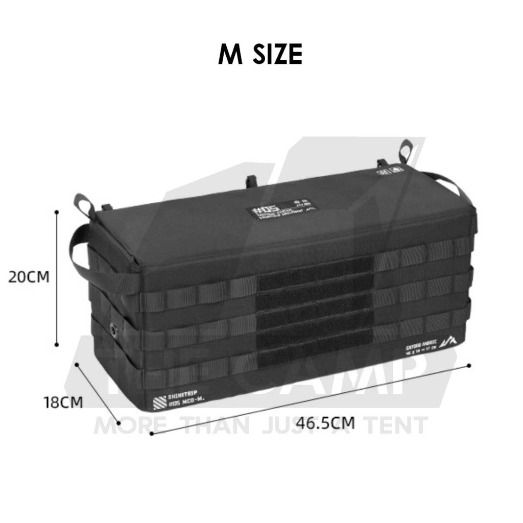 Shinetrip Tactical Storage Bag XS S M Size Outdoor Camping Molle System Kermit Chair Side Pouch Cup Holder