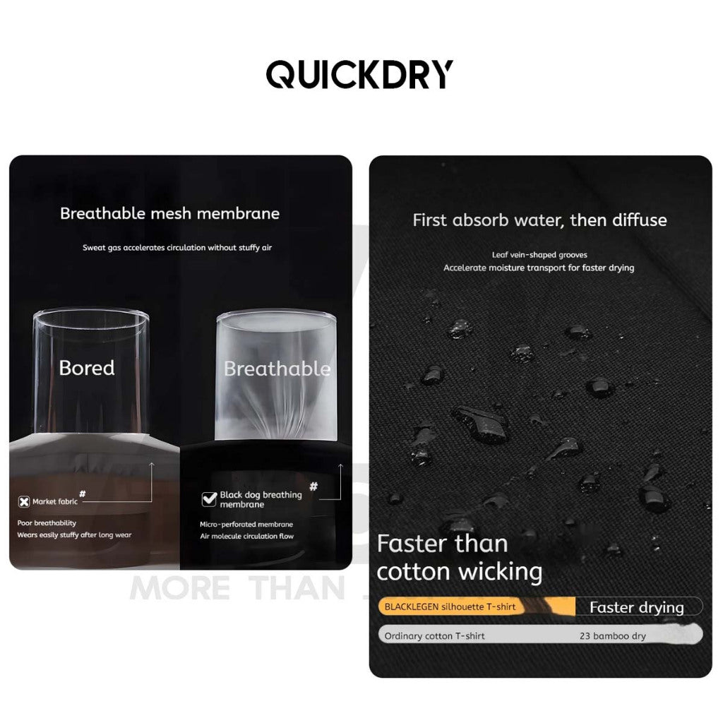 Blackdog T Shirt QuickDry Breathable Sport Shirt Round Neck Limited Edition Outdoor Camping CBD2550FS012