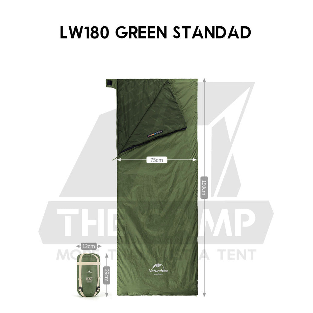 Naturehike Sleeping Bag Outdoor Camping Envelope U150 LW180 L150 F150 Cotton Ultralight Travel Portable