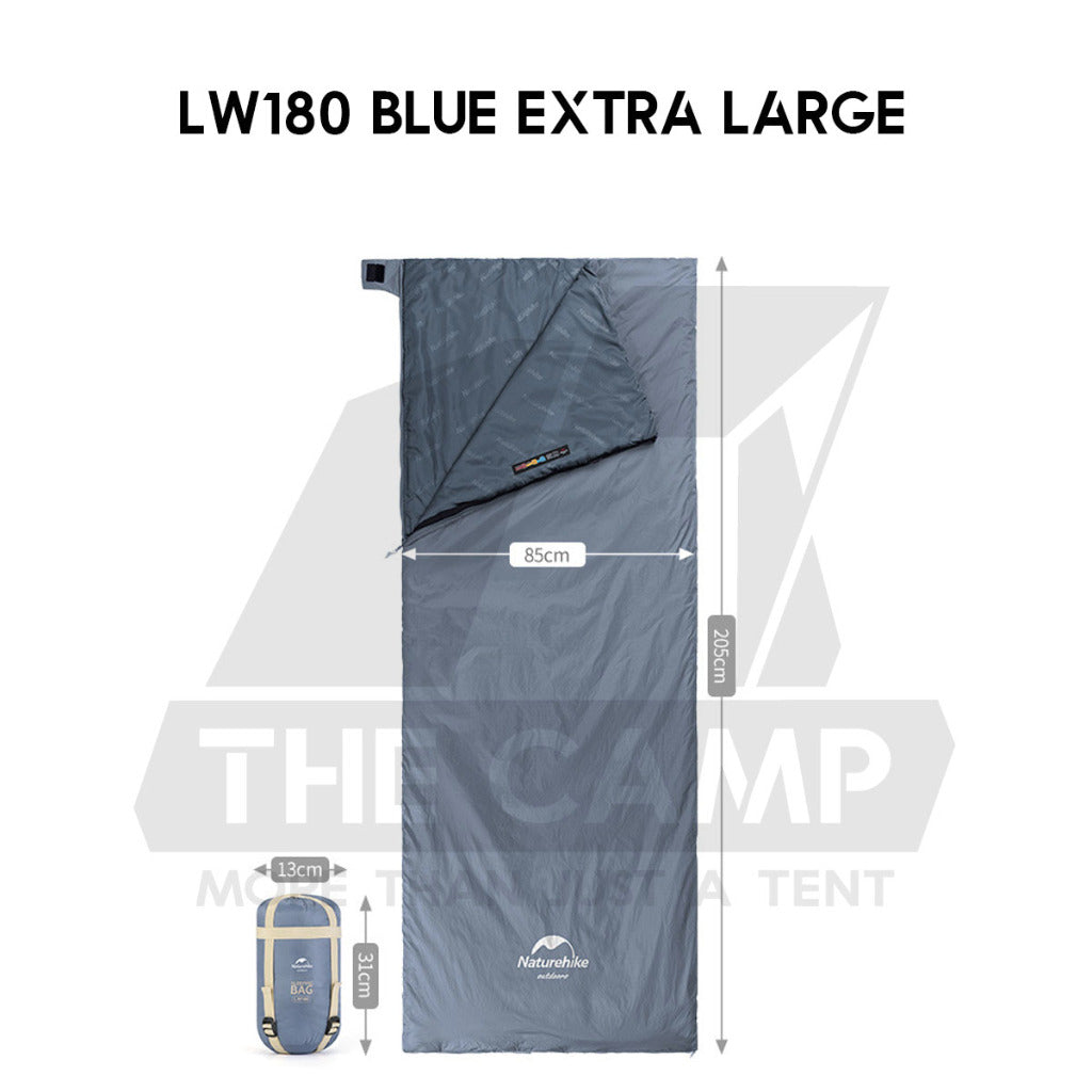 Naturehike Sleeping Bag Outdoor Camping Envelope U150 LW180 L150 F150 Cotton Ultralight Travel Portable