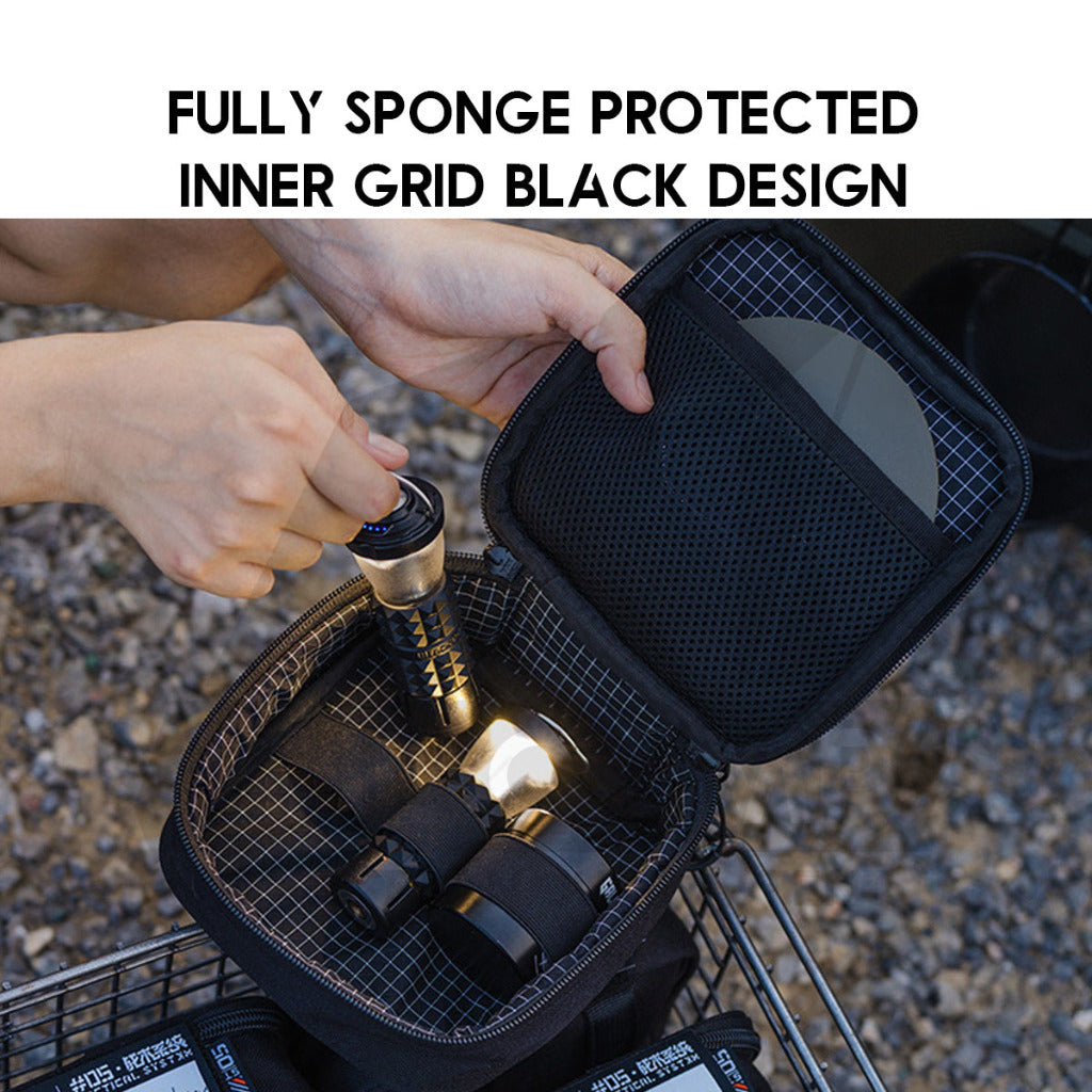 Shinetrip Tactical Storage Bag Pouch ST05 optional Velcro Patch Labelling Patch Light Lamp Hanging Beg