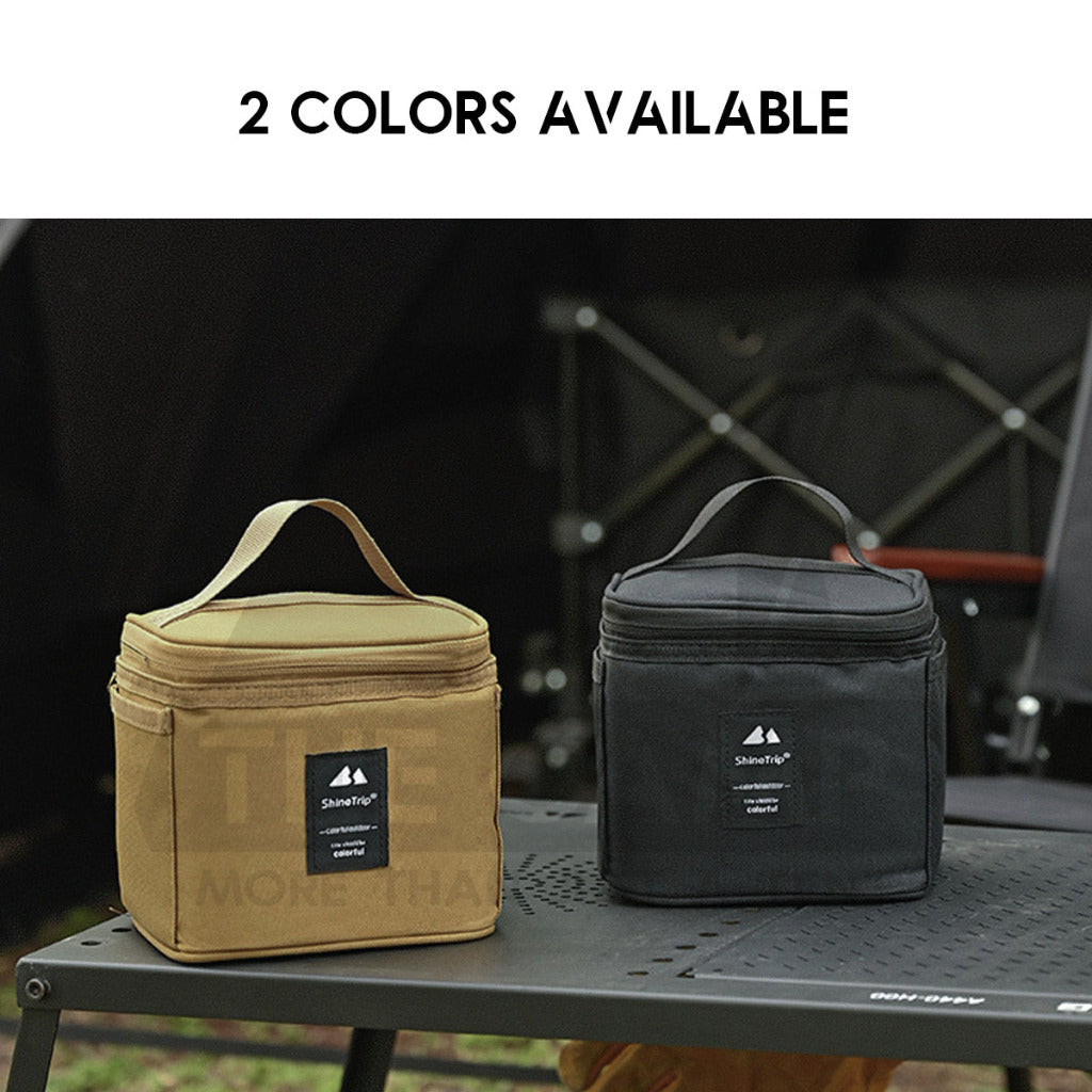 Shinetrip Seasoning Bag Set Outdoor Camping Ingredient Condiment Box Bottle Container Spice Oil Jar Sugar Salt Pepper