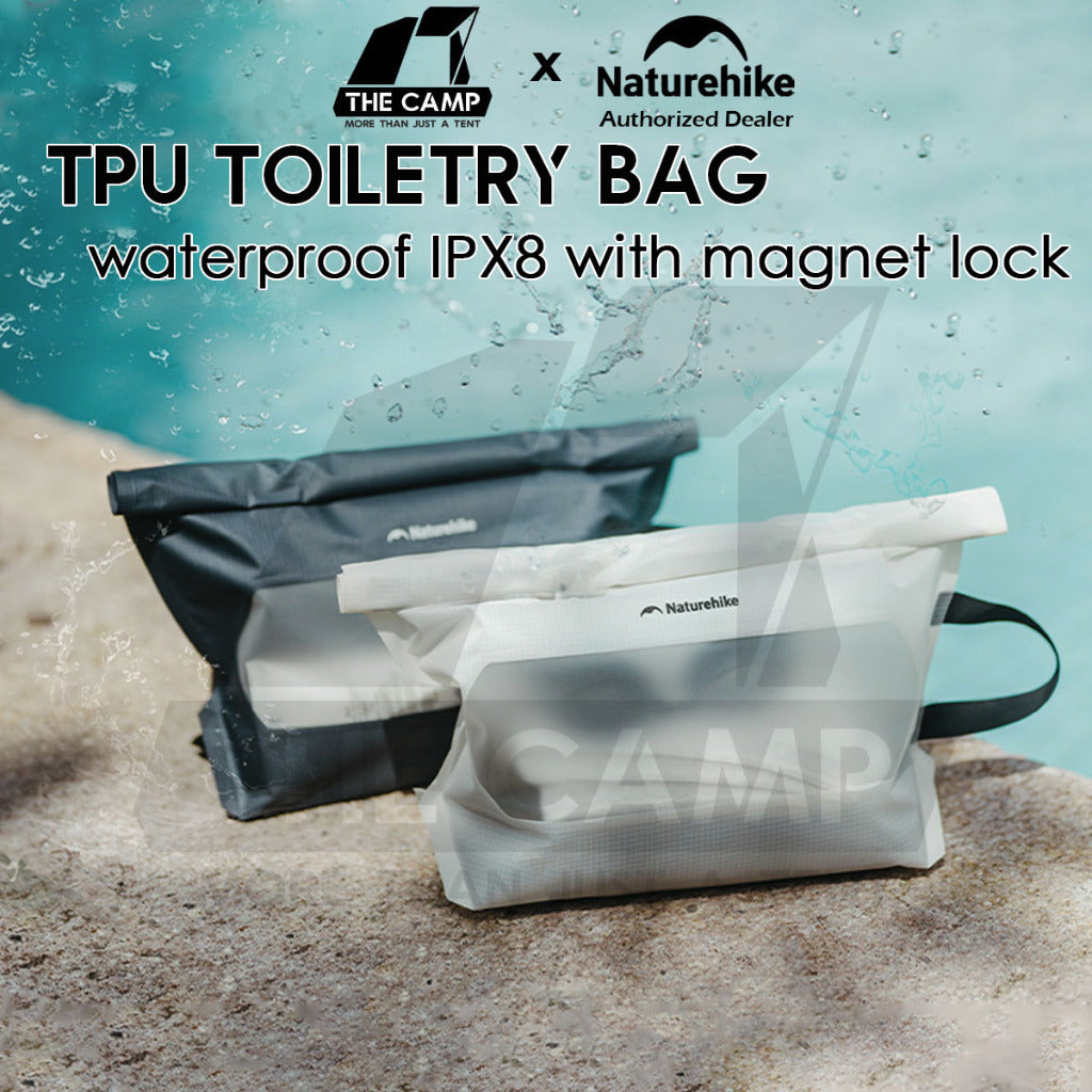 Naturehike Waterproof Toiletry Bag Magnet Lock Outdoor Trip Wash Bag Travel Business Cosmetic Beg CNK2450XB021