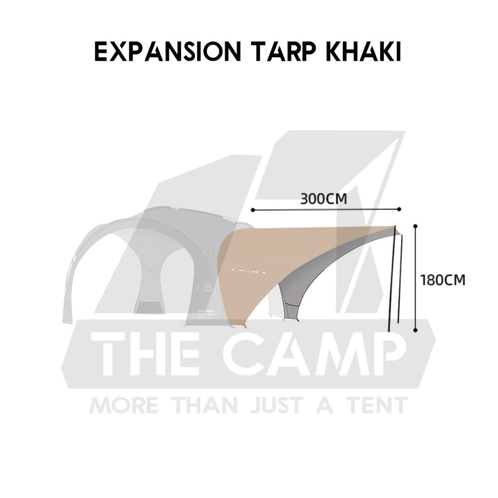 Shinetrip Dome Shelter V2 Tarp PU3000 Silver Coated Black Khaki Green Door Cloth Zip Mesh Net Flysheet Tent