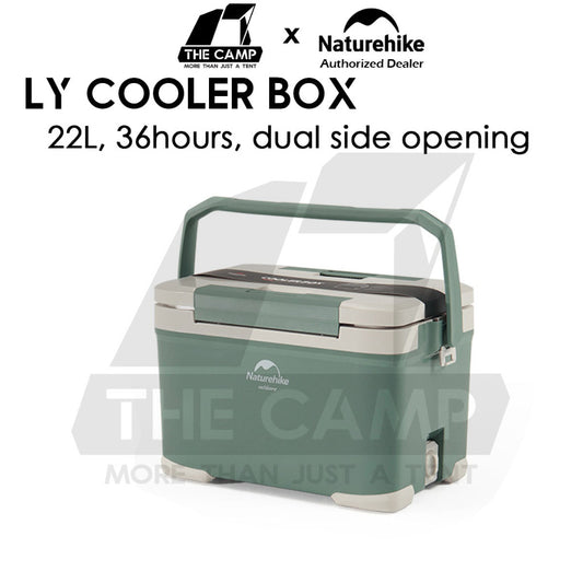 Naturehike Portable LY Cooler Box Ice Box Camping Outdoor Picnic Refrigerator Storage Box 22L 30L Freezer NH21SNX05