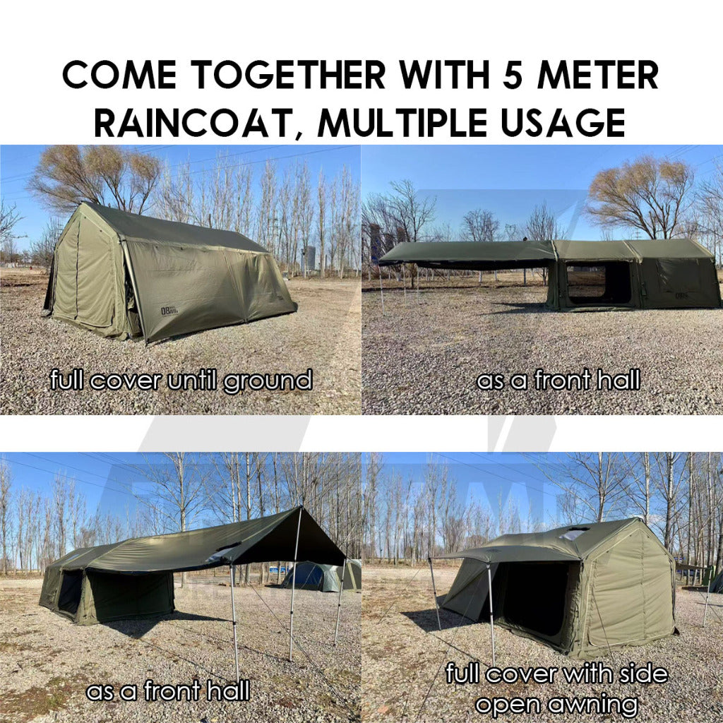 Spark MARS08 Air Tent 8+8m2 Large Space MARS Army Green Camo Black Dark Gray Grey Tactical Equivalent Coody 8.0 PRO