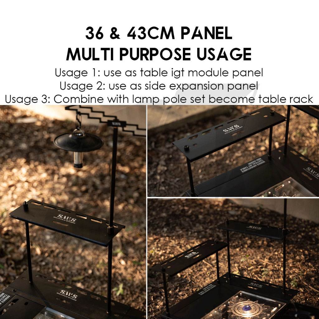 Wellhike SWS Lamp Pole & Panel Rack Connector For IGT Table Customisable Module
