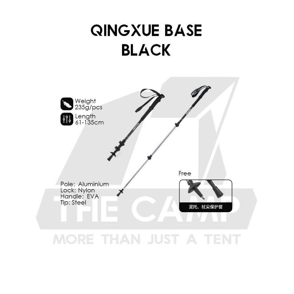 Naturehike Hiking Stick Qing Xue Base Pro Chang Feng Pro UL Chu Xue EXT1 Trekking Pole Aluminium Carbon Fiber