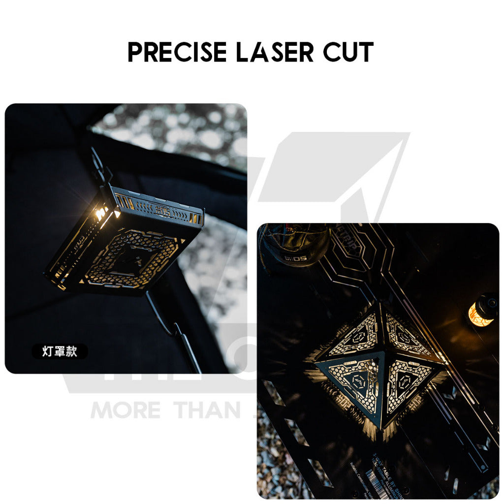 Shinetrip Pyramid Light Tower / Mosquito Rack Coil Holder 19 Tornado Light Lamp Outdoor Camping Tactical Style