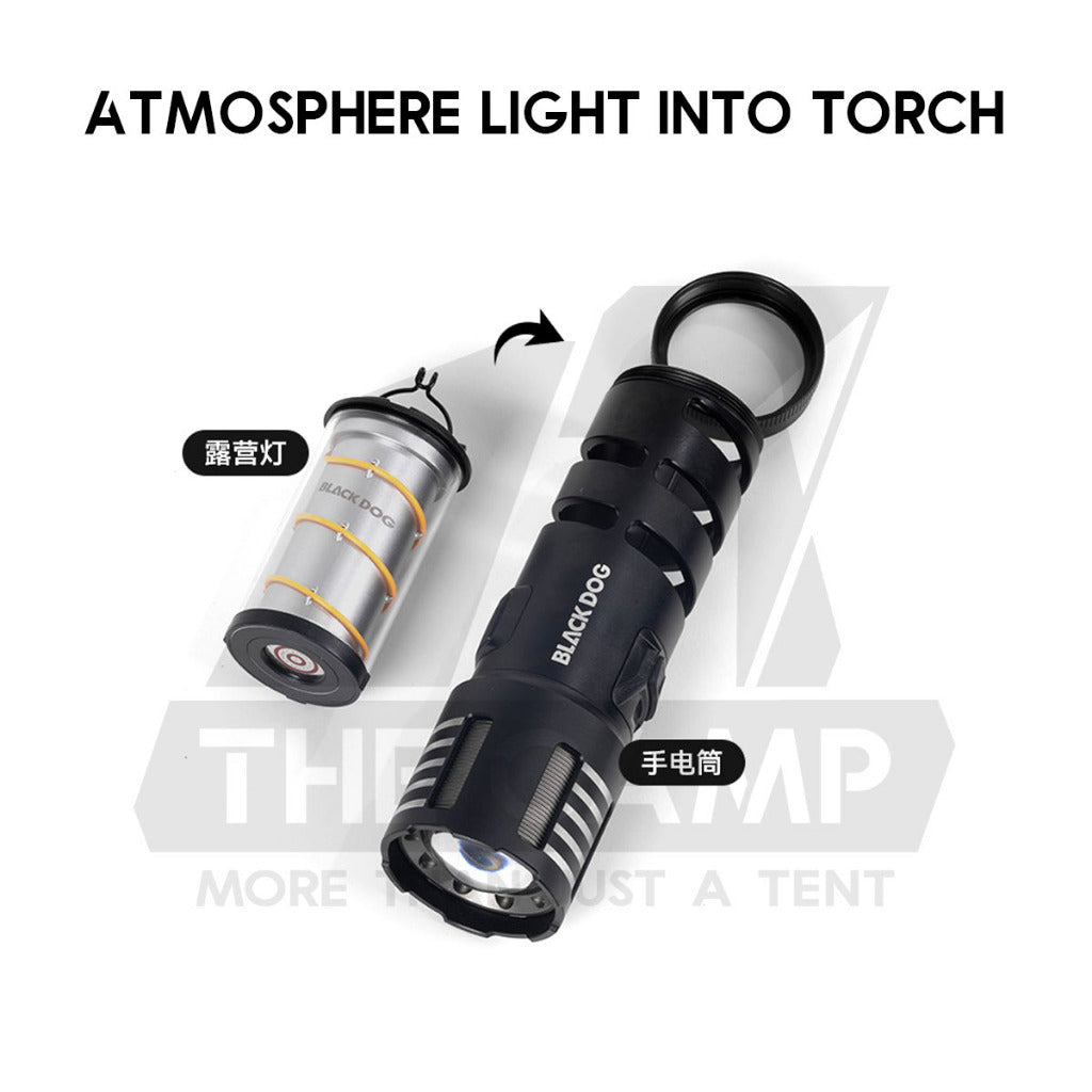 Blackdog Detachable Torch Light Atmosphere Light 2 in 1 Outdoor Camping LED Lamp Lantern Lampu CBD2450ZM011