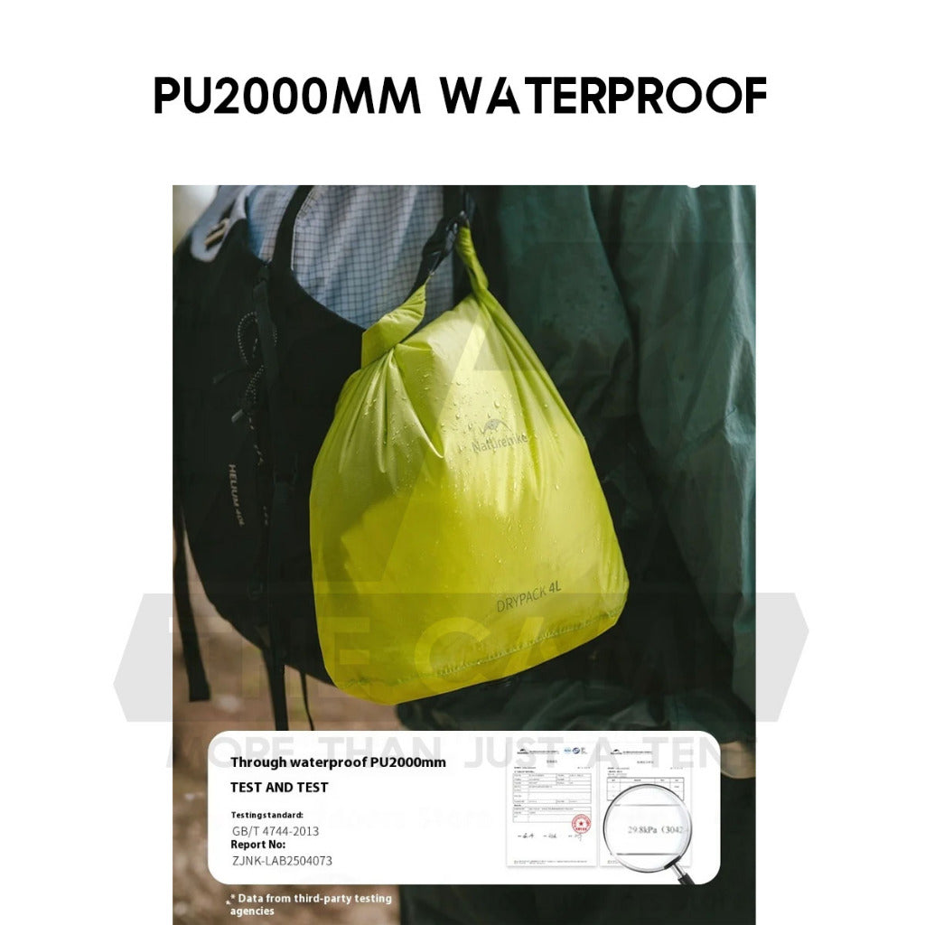 Naturehike Roll Up Bag Vacuum Compressible Waterproof Dry Bag Storage Bag Tear Resistant Compression Beg CNK2550XB012