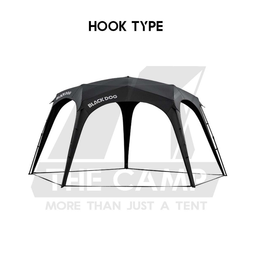 Blackdog Pentagon Starry Auto Dome Shelter Quick Opening Inner Tent Door Mesh Cloth Groundsheet CBD2550WS028