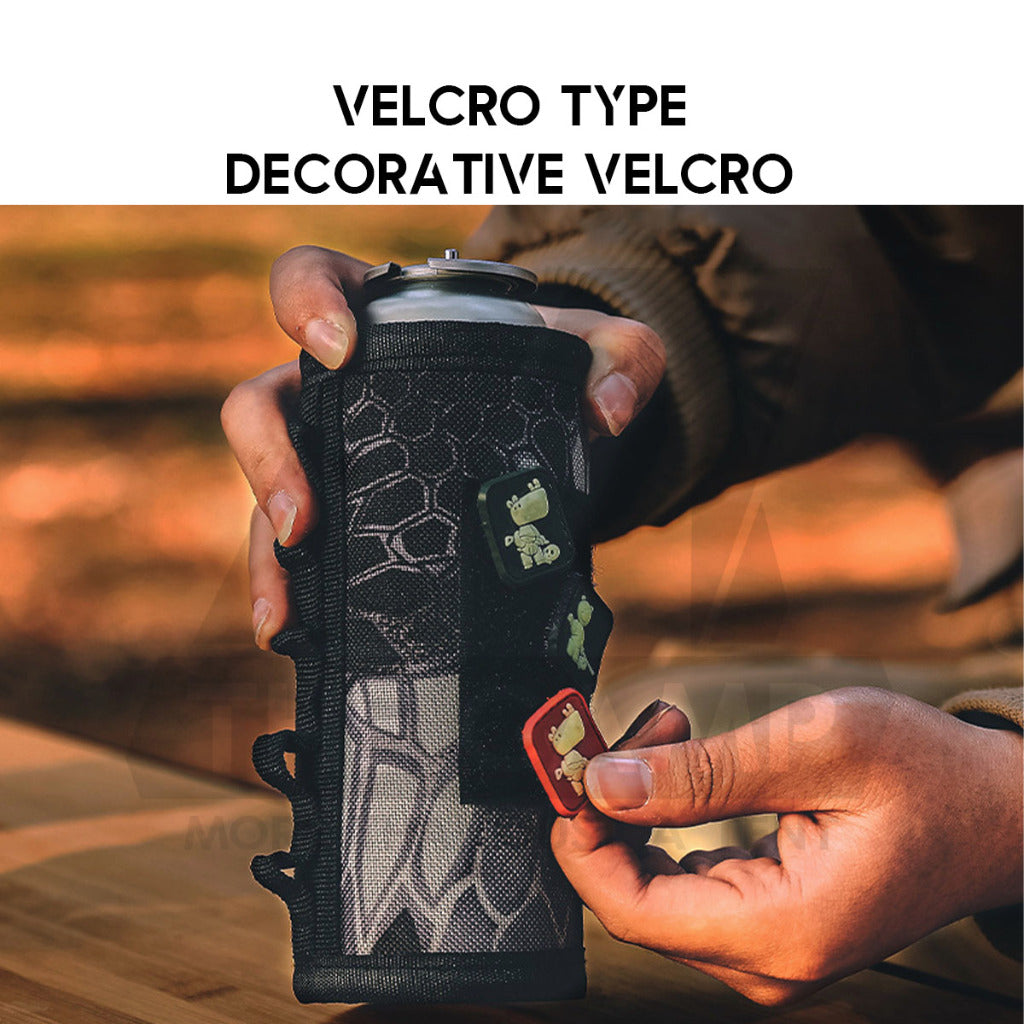Camping Gas Cover / Sleeve Outdoor Bottle Butane Protective Cover Case Tactical Black Cylinder Holder