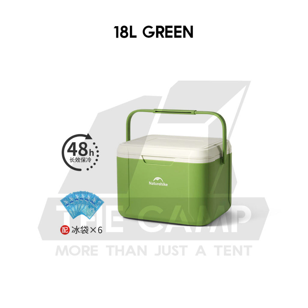 Naturehike Portable JY PU Cooler Box 5L 18L Ice Box Camping Outdoor Picnic Refrigerator 48 hours Freezer CNK2450CF012