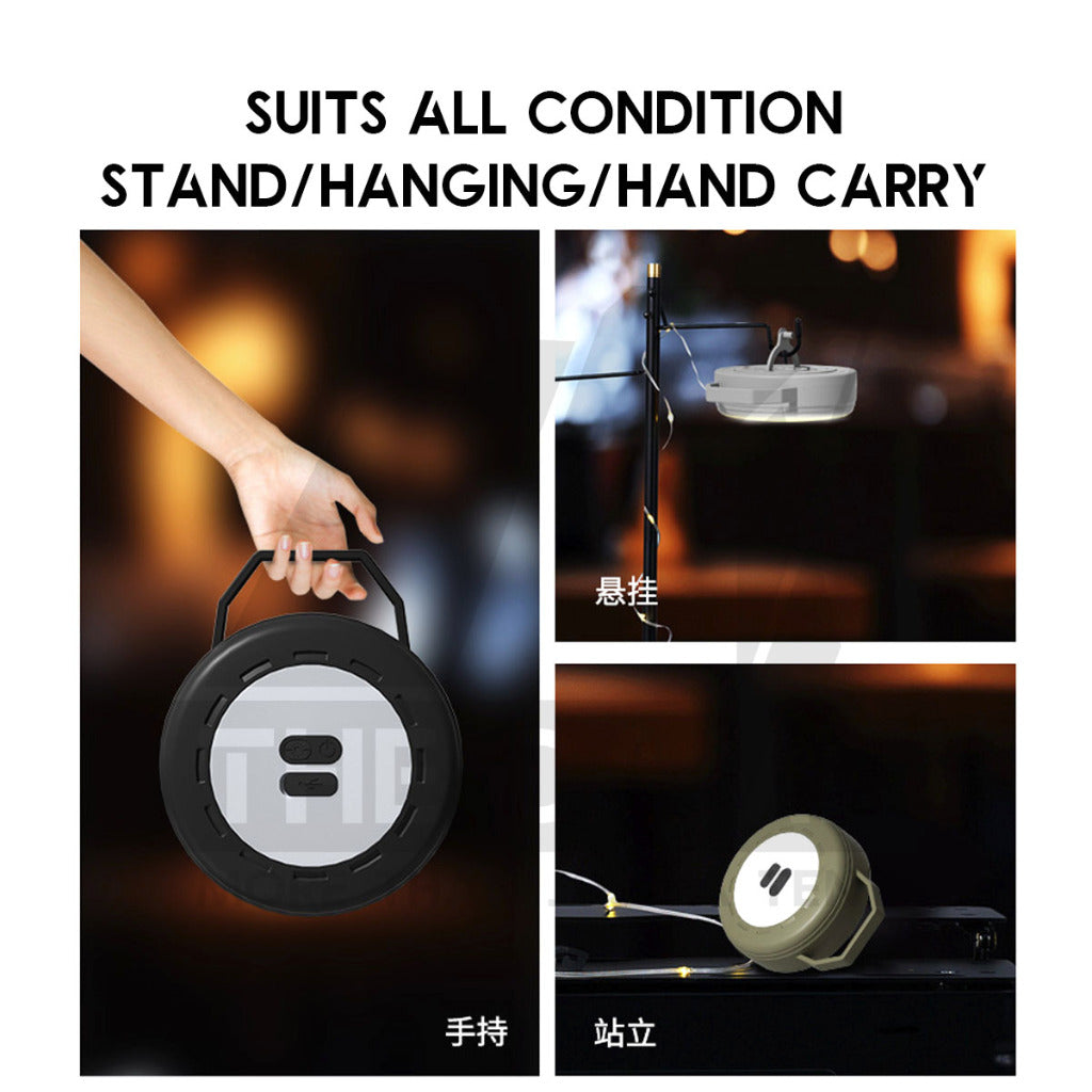 Outdoor LED Roller Fairy Light Fast Pull Bulb Ball String USB Battery 10m Camping Wedding Decoration Xmas Weatherproof