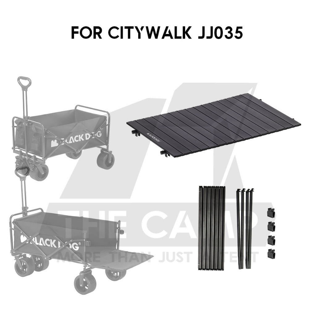 Blackdog Camping Wagon Cart Thickwheel Citywalk 150L 200L 320L 380L 450L Trolley Table Top BD-TC002 CBD2450JJ014