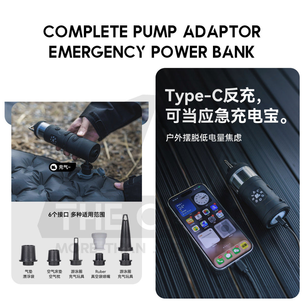 Blackdog x Lovork 7 in 1 Module Set Light Lamp Speaker Fan Torchlight Mosquito Repeller Pump Torch CBD2450ZM020