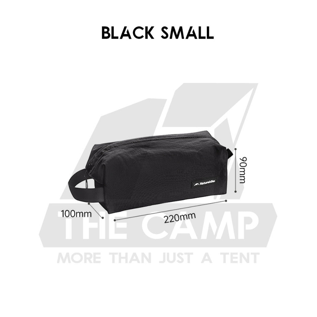 Naturehike Toiletry Bag Oxygen Series Splash Proof Outdoor Trip Wash Bag Travel Business Cosmetic Beg Black CNK2450XB024