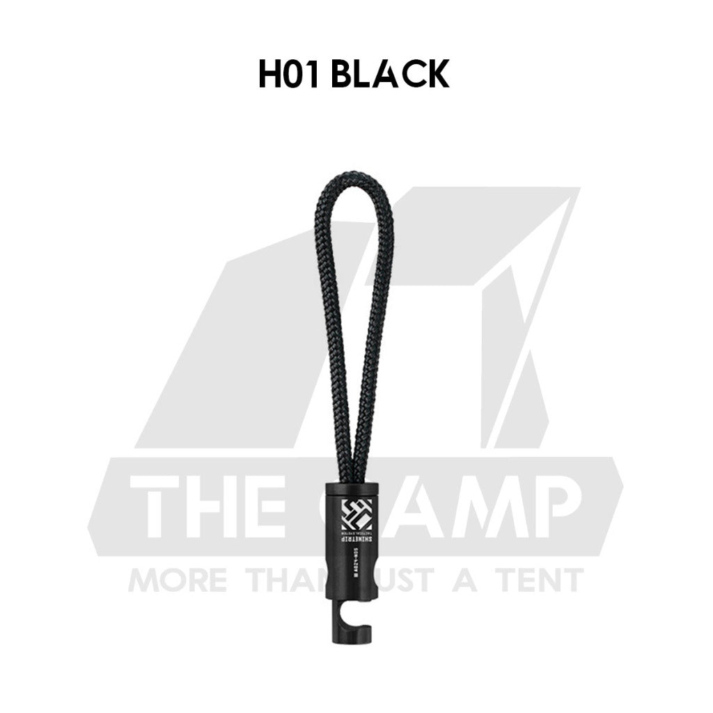 Shinetrip Paracord Hanging Clip Strap Tactical Style Spring Clips Multipurpose Hanging Rope Strap A515