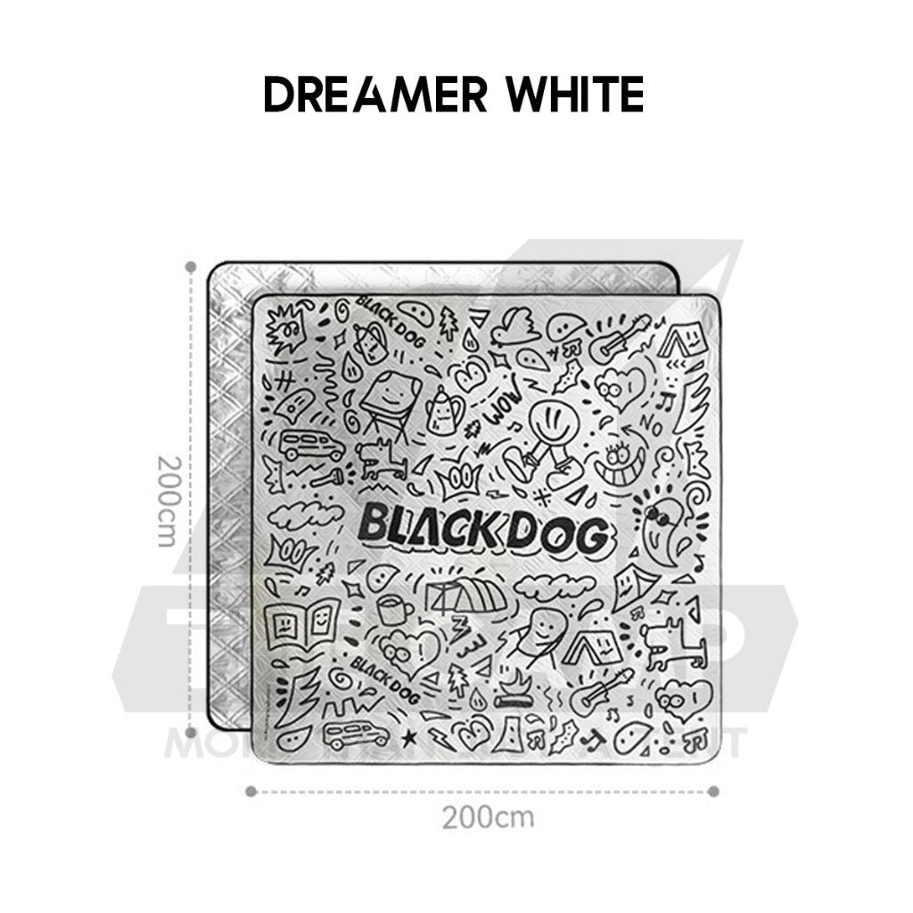 Blackdog Camping Picnic Carpet Black Portable Mat Waterproof Outdoor CBD2300DZ013 BD-YCD002 BD-YCD003 BD-DZ23001