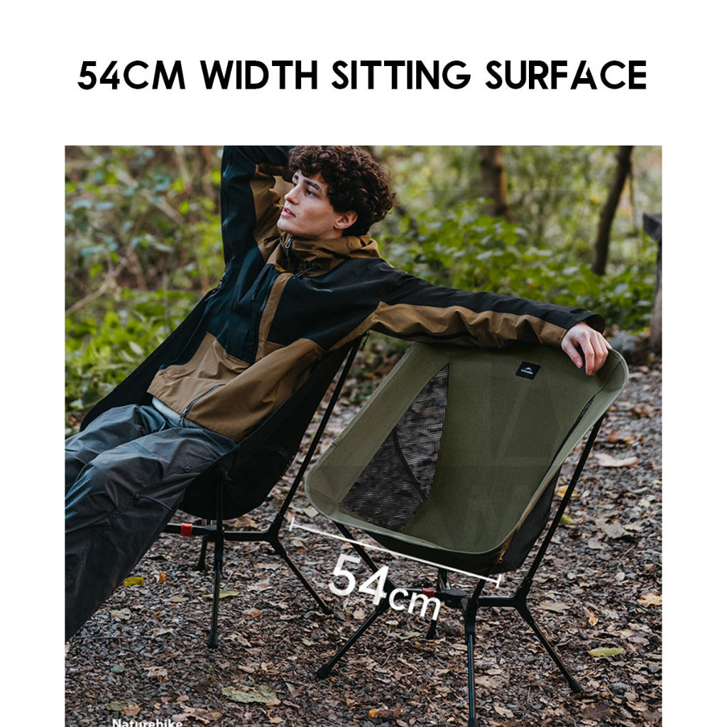 Naturehike Quick Open Moon Chair YL01 Yamami Ultra Lightweight Outdoor Camping Hiking Kerusi CNK2550JJ013