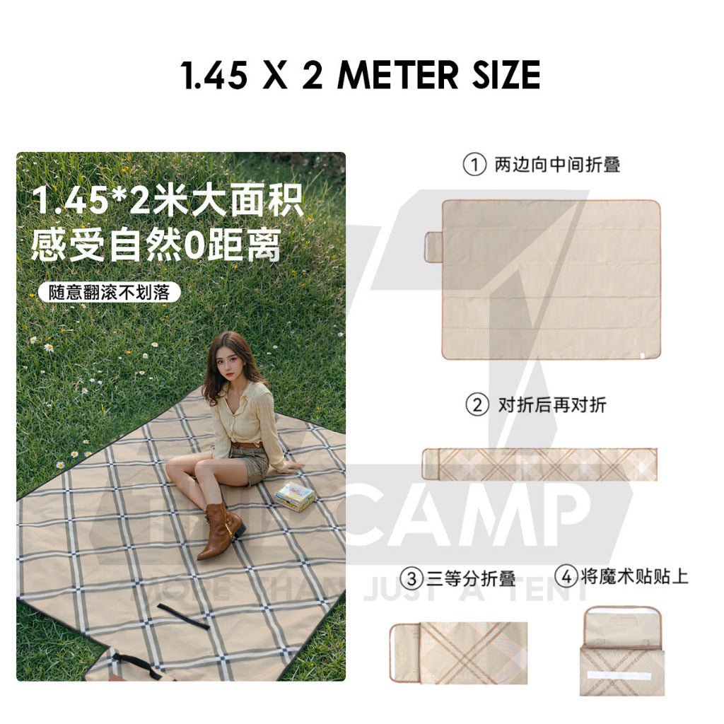 Blackdog Camping Picnic Carpet Black Portable Mat Waterproof Outdoor CBD2300DZ013 BD-YCD002 BD-YCD003 BD-DZ23001