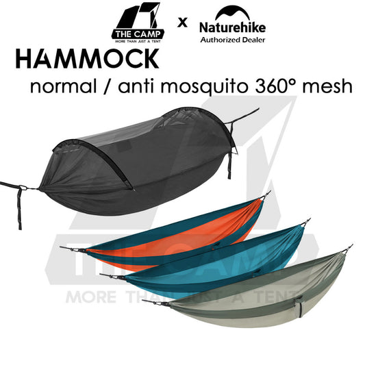 Naturehike Hammock Ultralight Double Hanging Mesh Anti Mosquito Outdoor Camping Bed Chair Table CNH22HJ001 NH21DC011