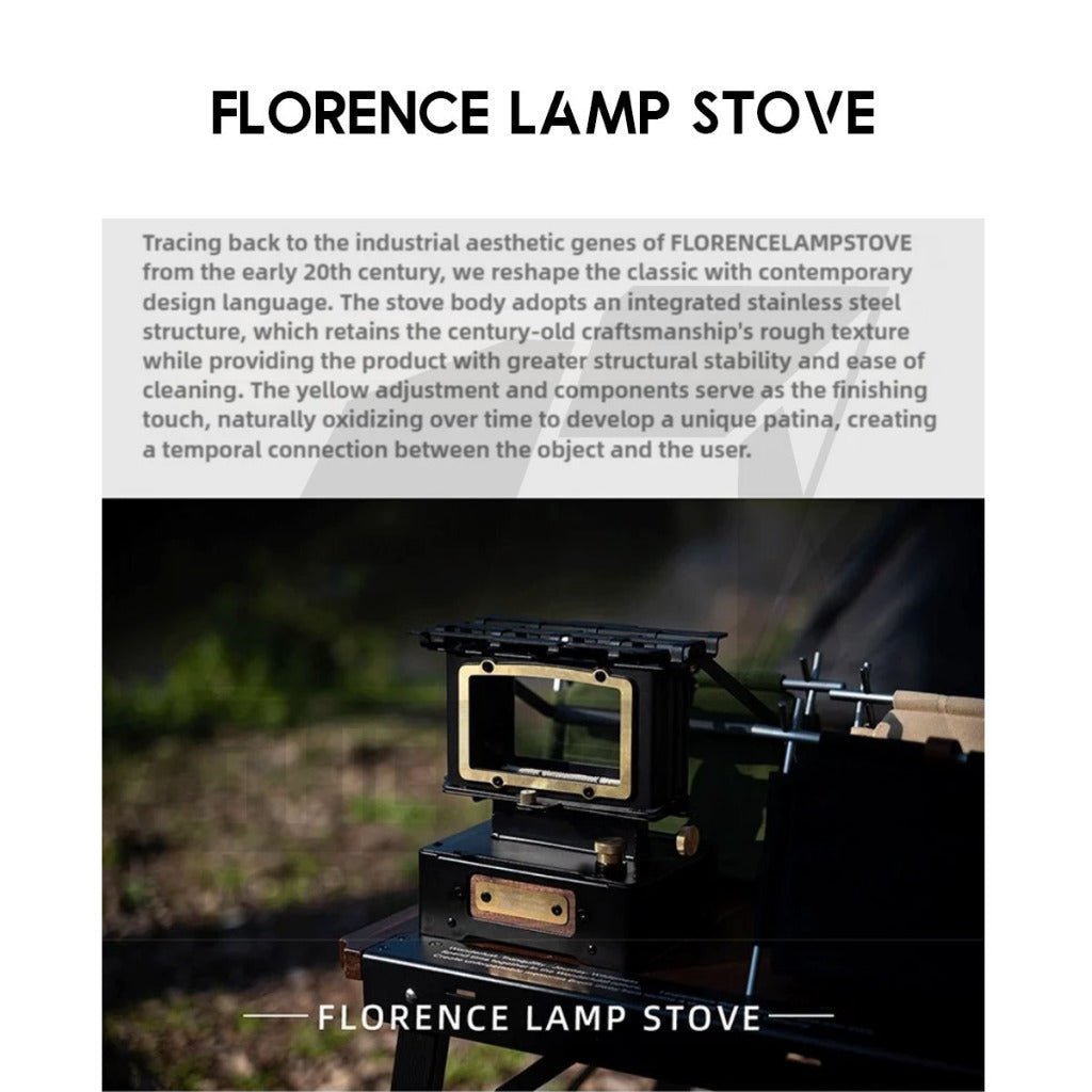 Wellhike SWS Fire Viewing Furnace Fire Dance View Oil Lamp Stove Outdoor Camping Florence Light Firedance