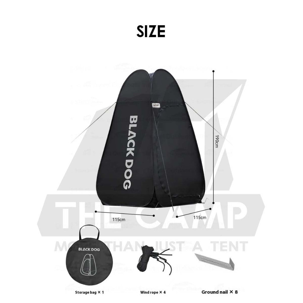 Blackdog Changing Shower Tent Travel Bathroom Outdoor Camping Portable Toilet Waterproof Flysheet Tarp CBD2550WS014