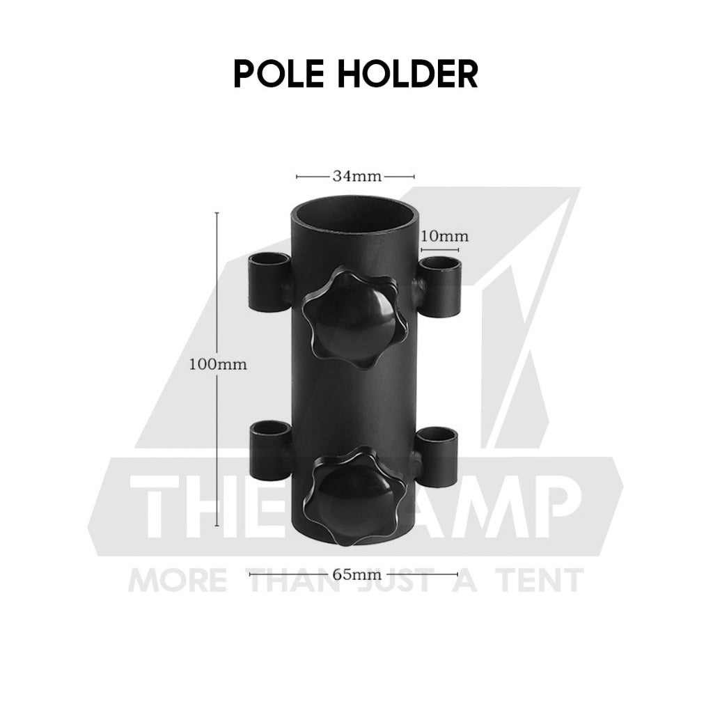 Camping Tent Steel Nail Peg and Pole Holder for Flysheet Tarp 20cm 30cm 35cm 40cm Awning Canopy Support Anchor