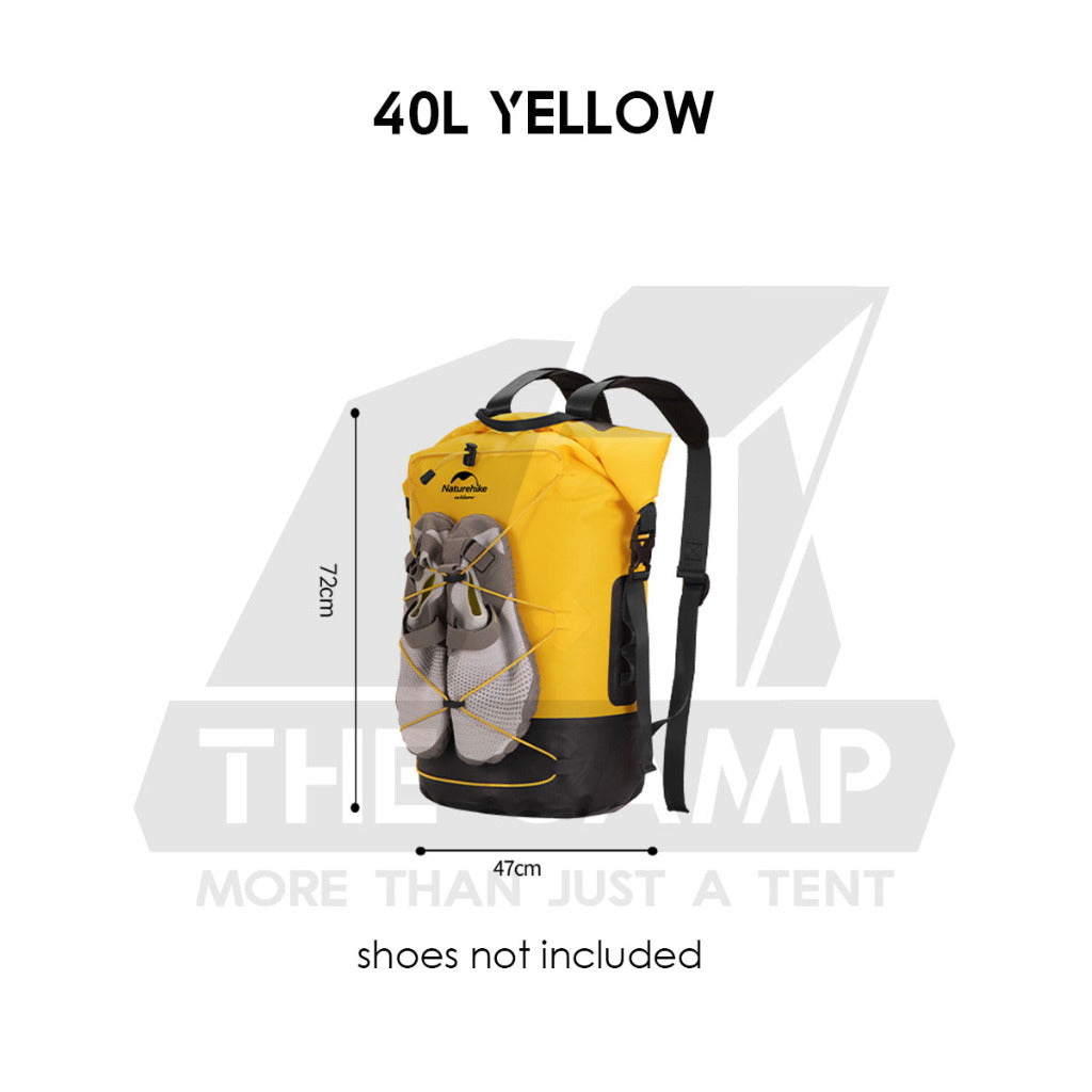 Naturehike Waterproof Backpack 20L 30L 40L Outdoor TPU Dry Wet Separation Storage Bag Ultralight Hiking Beach NH21FSB04