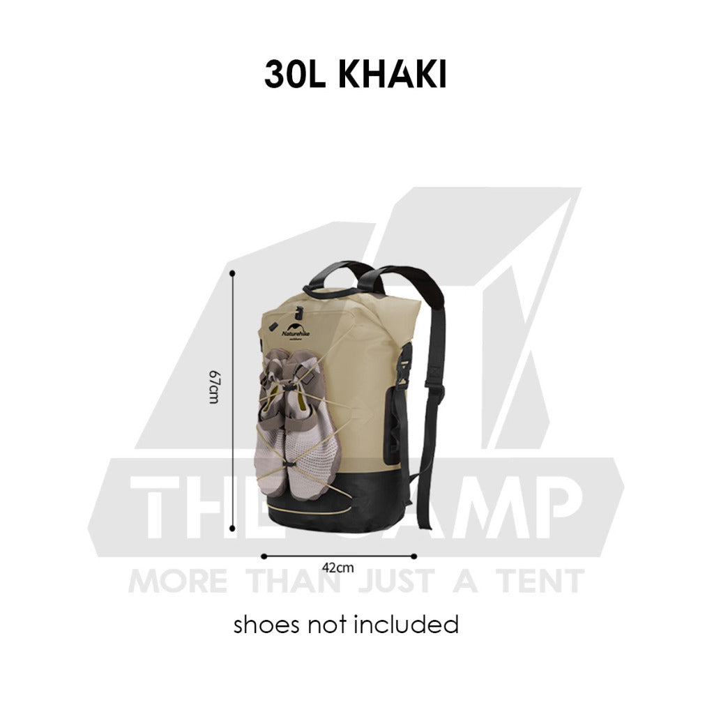 Naturehike Waterproof Backpack 20L 30L 40L Outdoor TPU Dry Wet Separation Storage Bag Ultralight Hiking Beach NH21FSB04