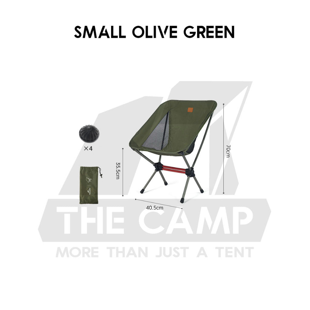 Naturehike 2024 UPGRADED Portable Moon Chair with Head Rest Outdoor Folding Foldable Camping CNK2350JJ017 CNK2350JJ018