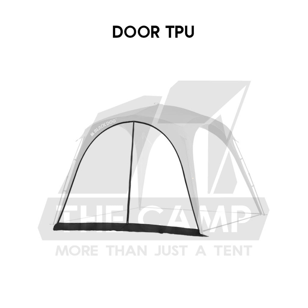 Blackdog Auto Dome Shelter Quick Opening Inner Tent Extension Flysheet Door Mesh Cloth TPU Groundsheet CBD2450WS010
