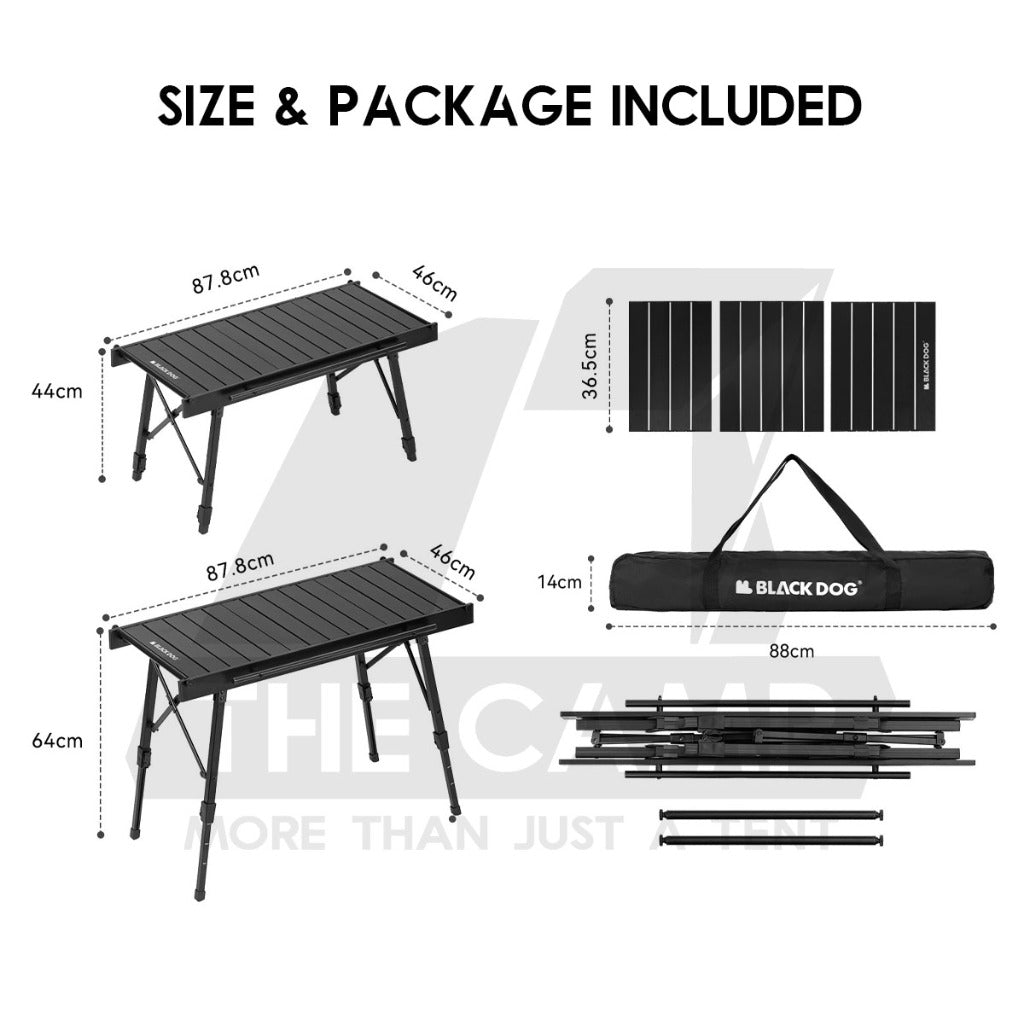 Blackdog IGT Combination Table V2 Multifunctional Aluminum Portable Outdoor Camping Folding Light Weight CBD2450JJ034